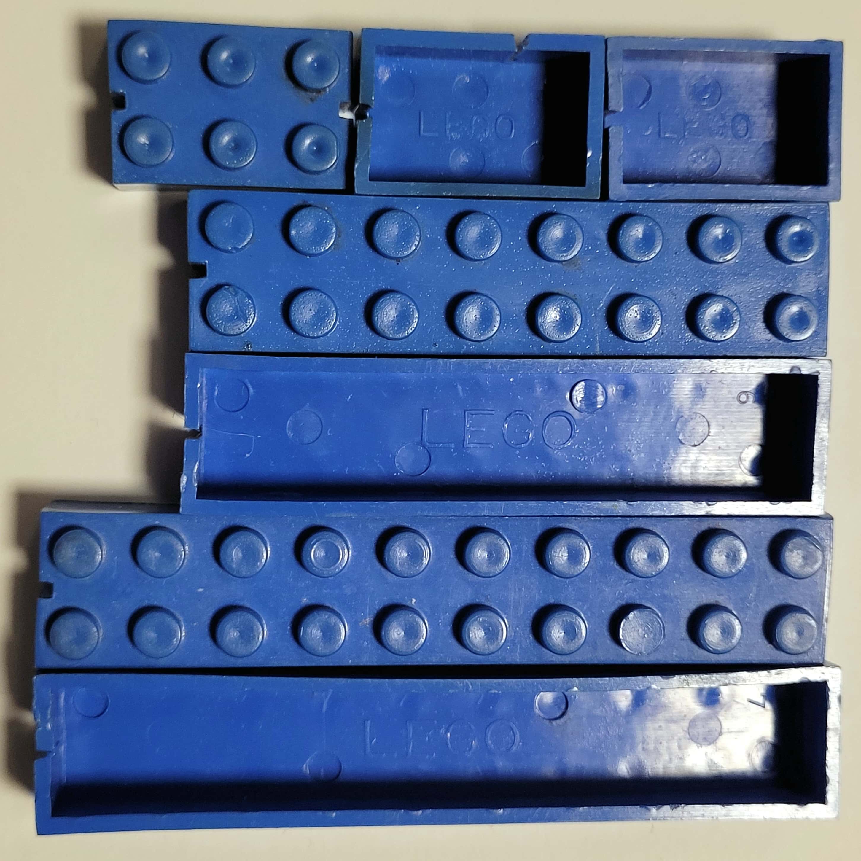 LEGO blue beams