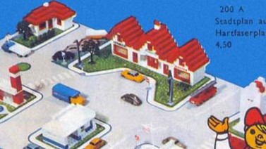 LEGO System advert with Opel Kapitan