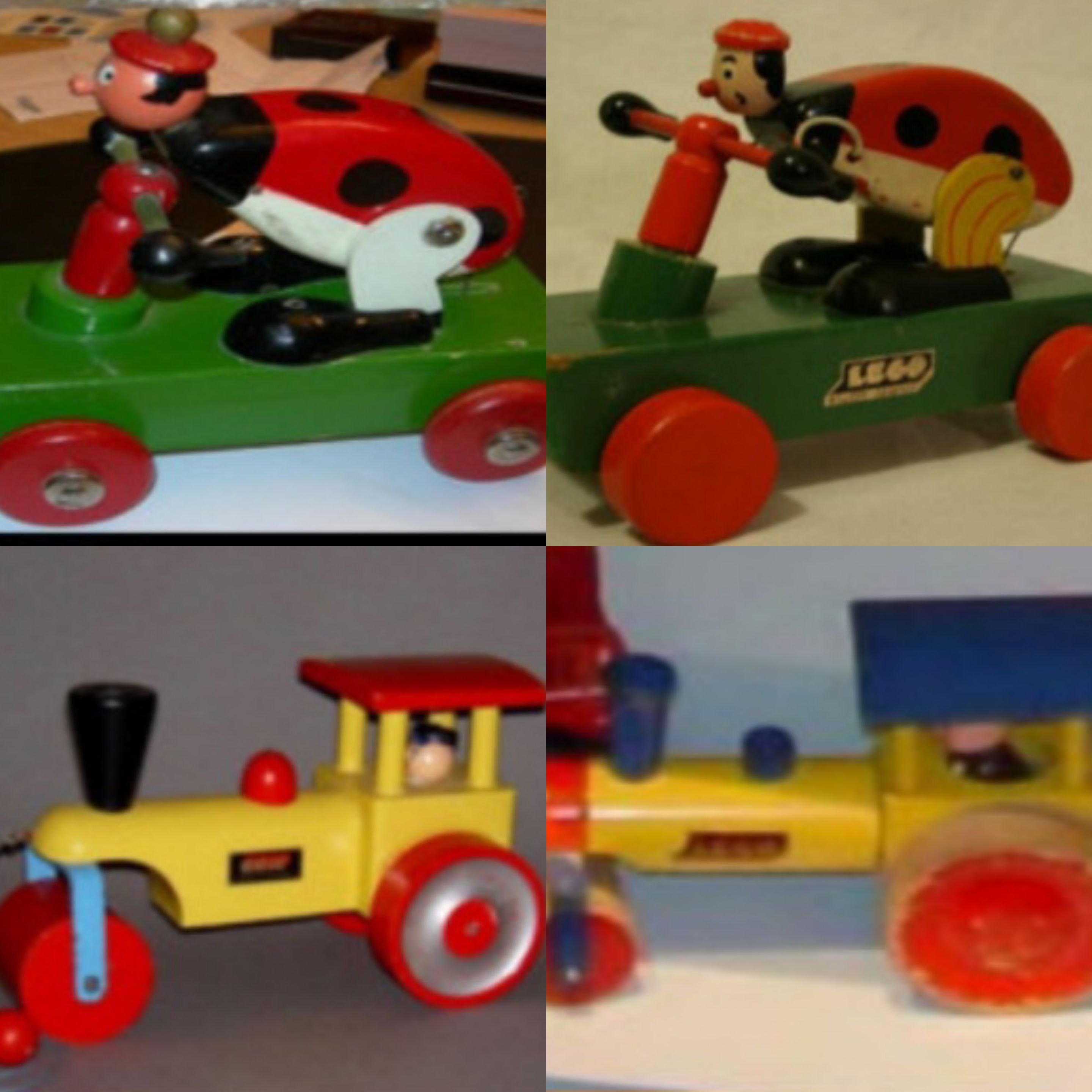 LEGO and BRIO wooden toys