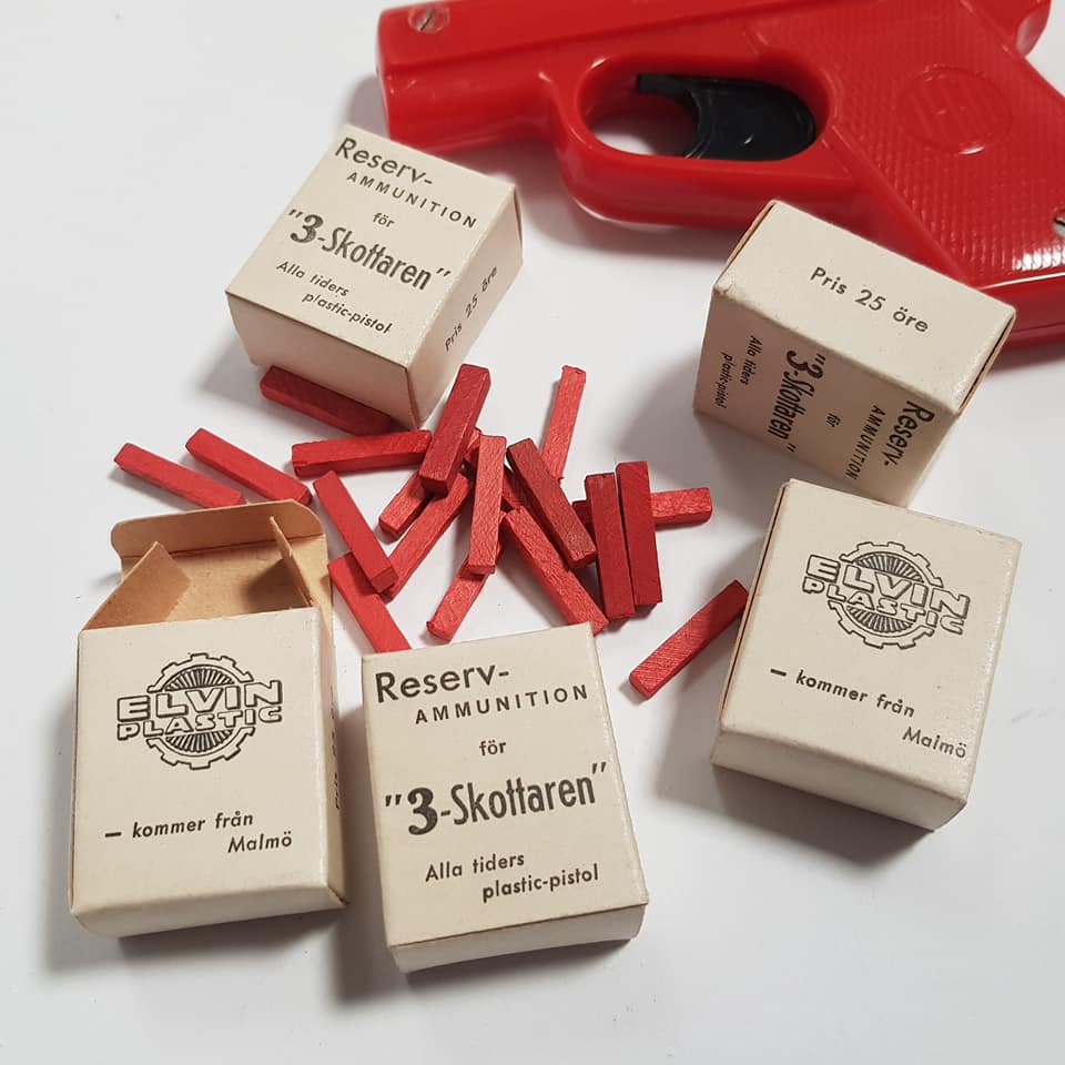 Elvin Plastic ammunition for LEGO gun