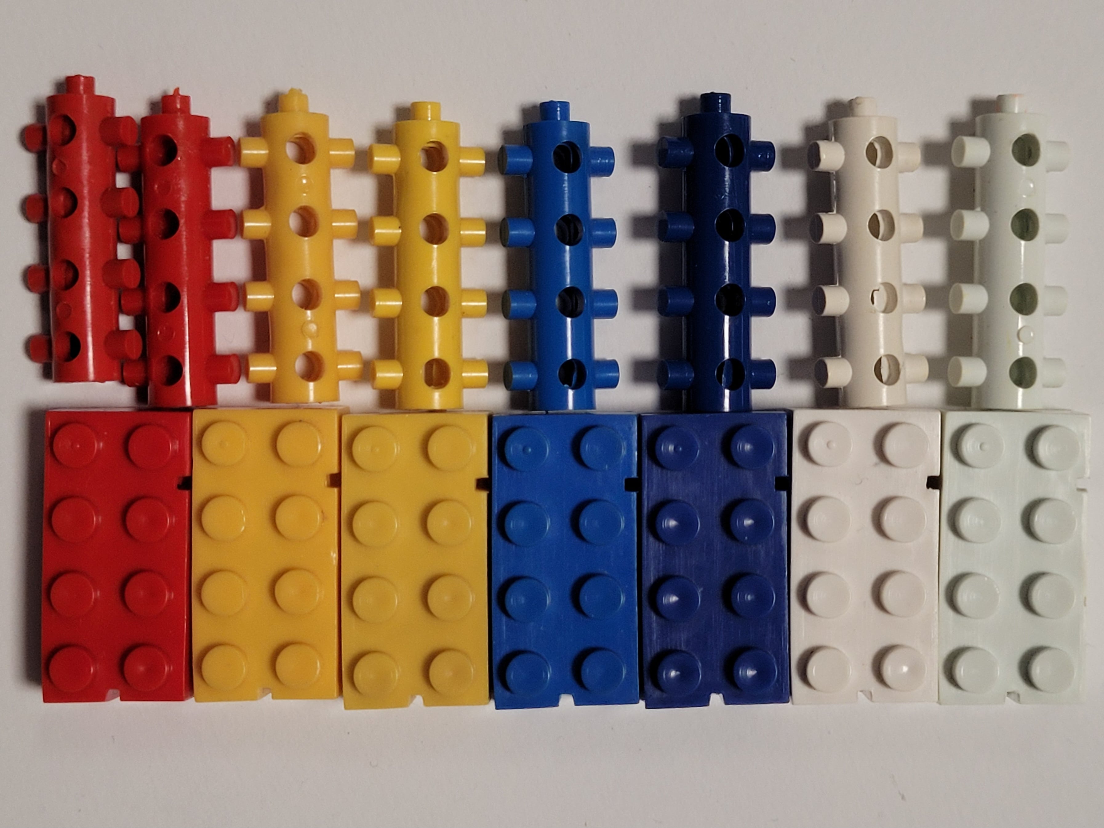 LEGO Byggepinner colours