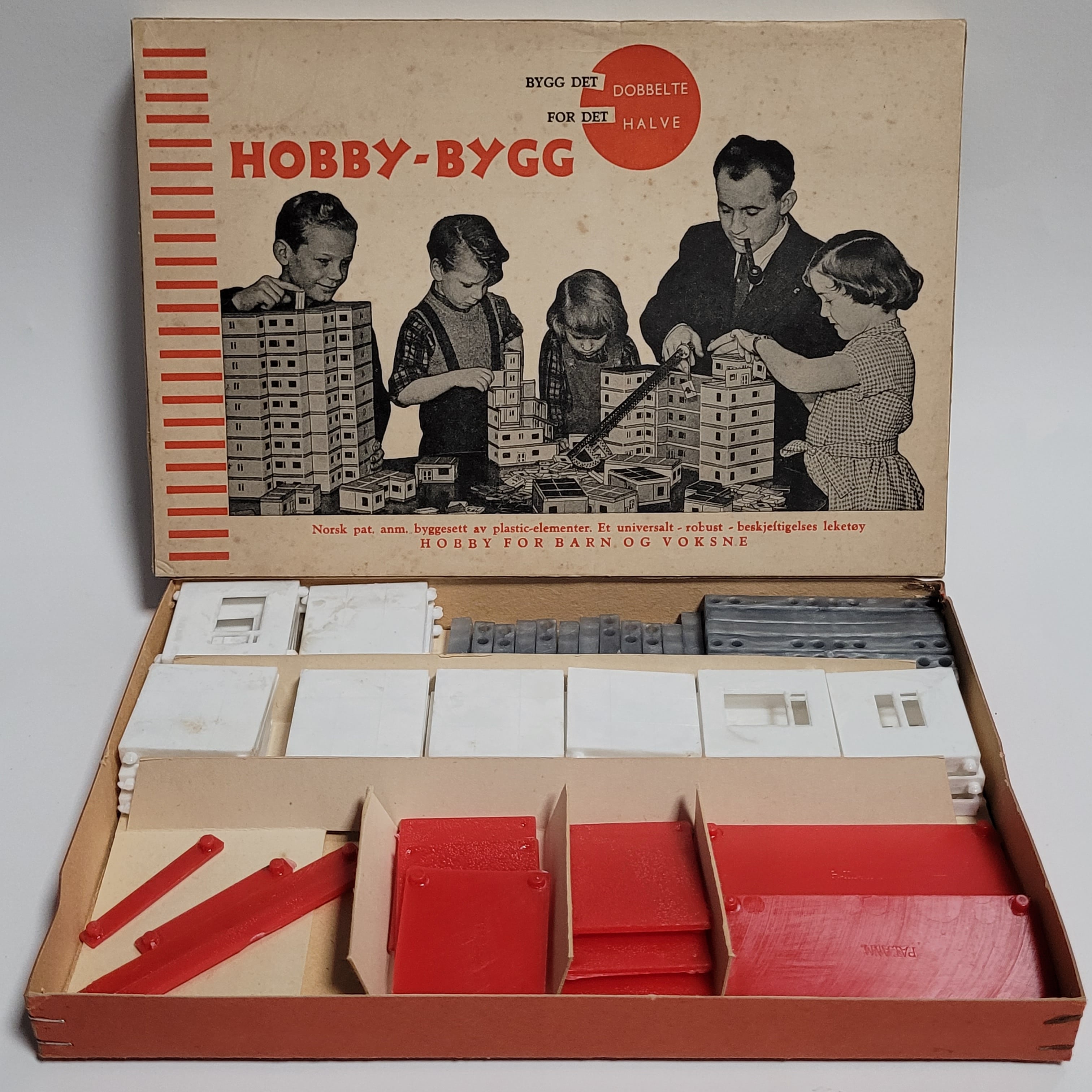 Hobby Bygg Norwegian plastic building set