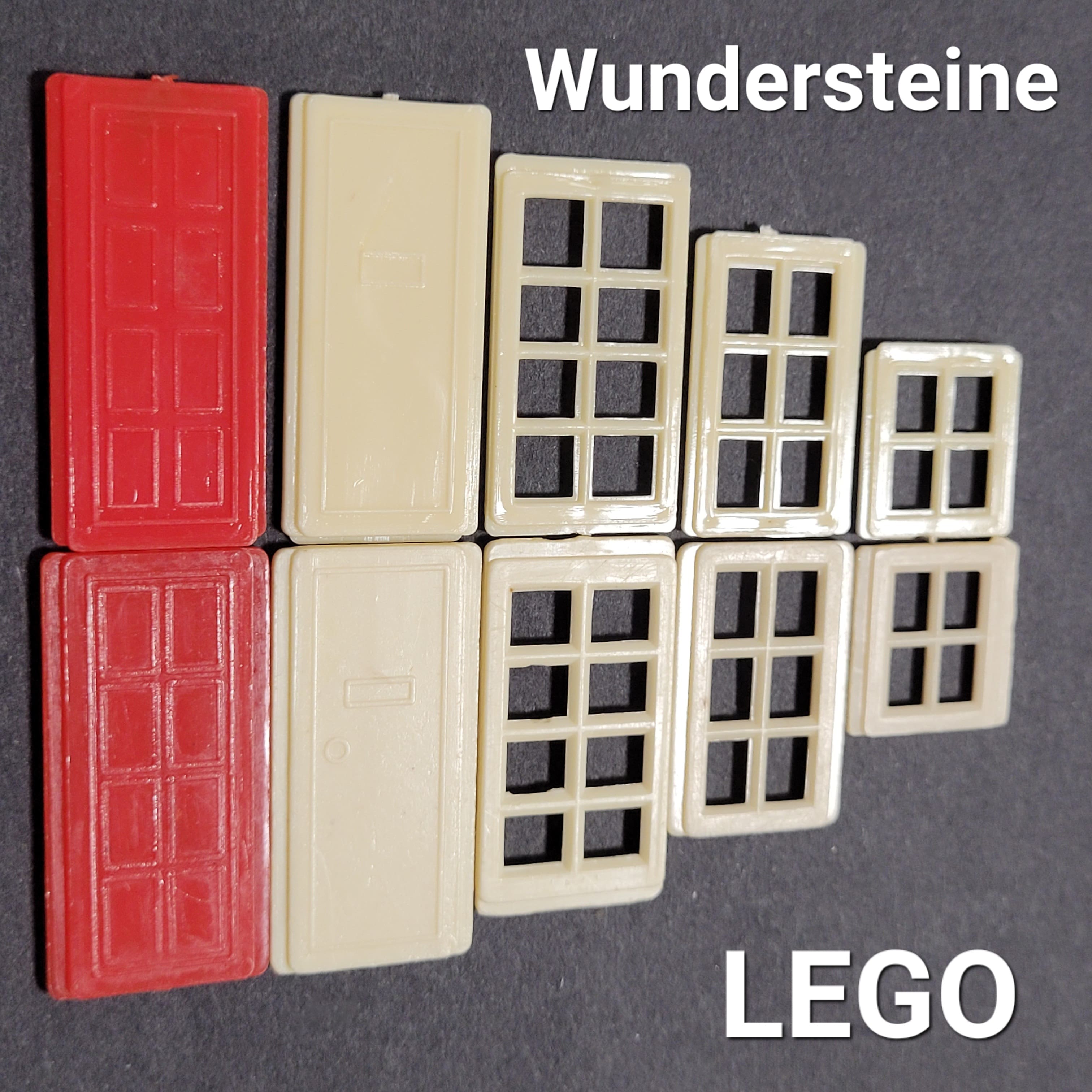 Wundersteine compared with LEGO