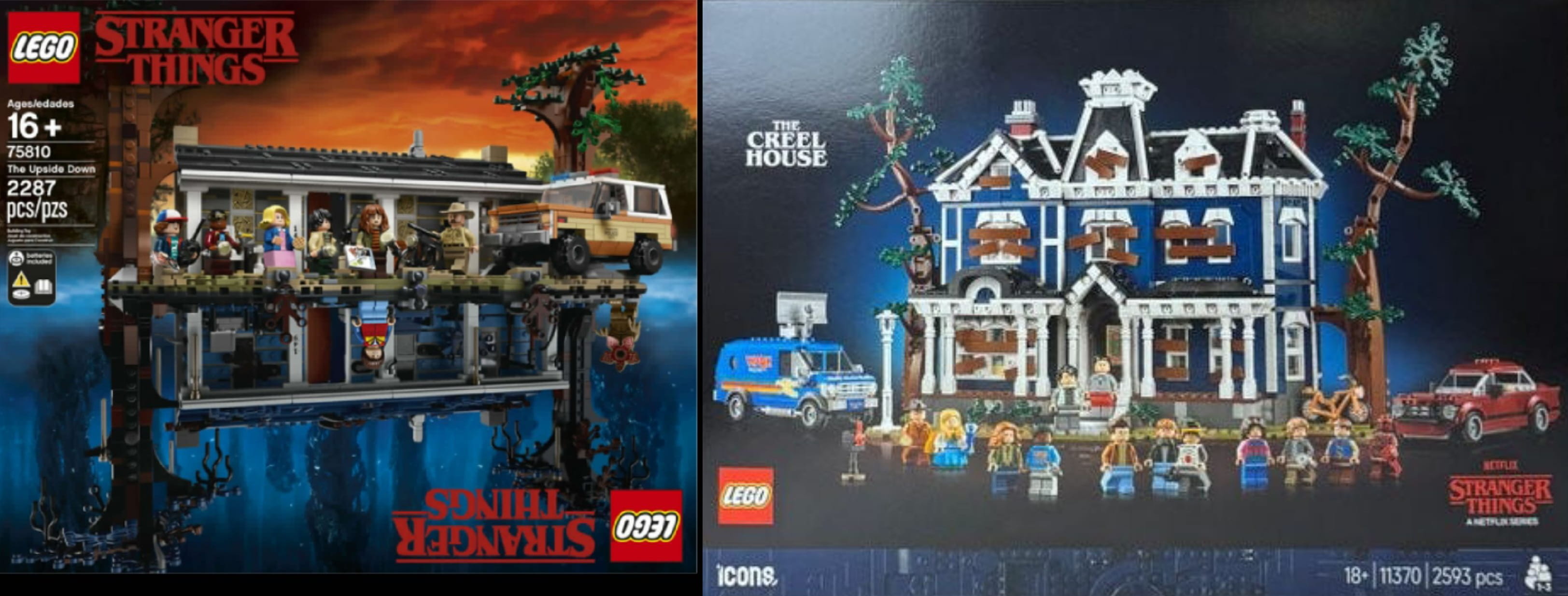 LEGO Stranger things boxes