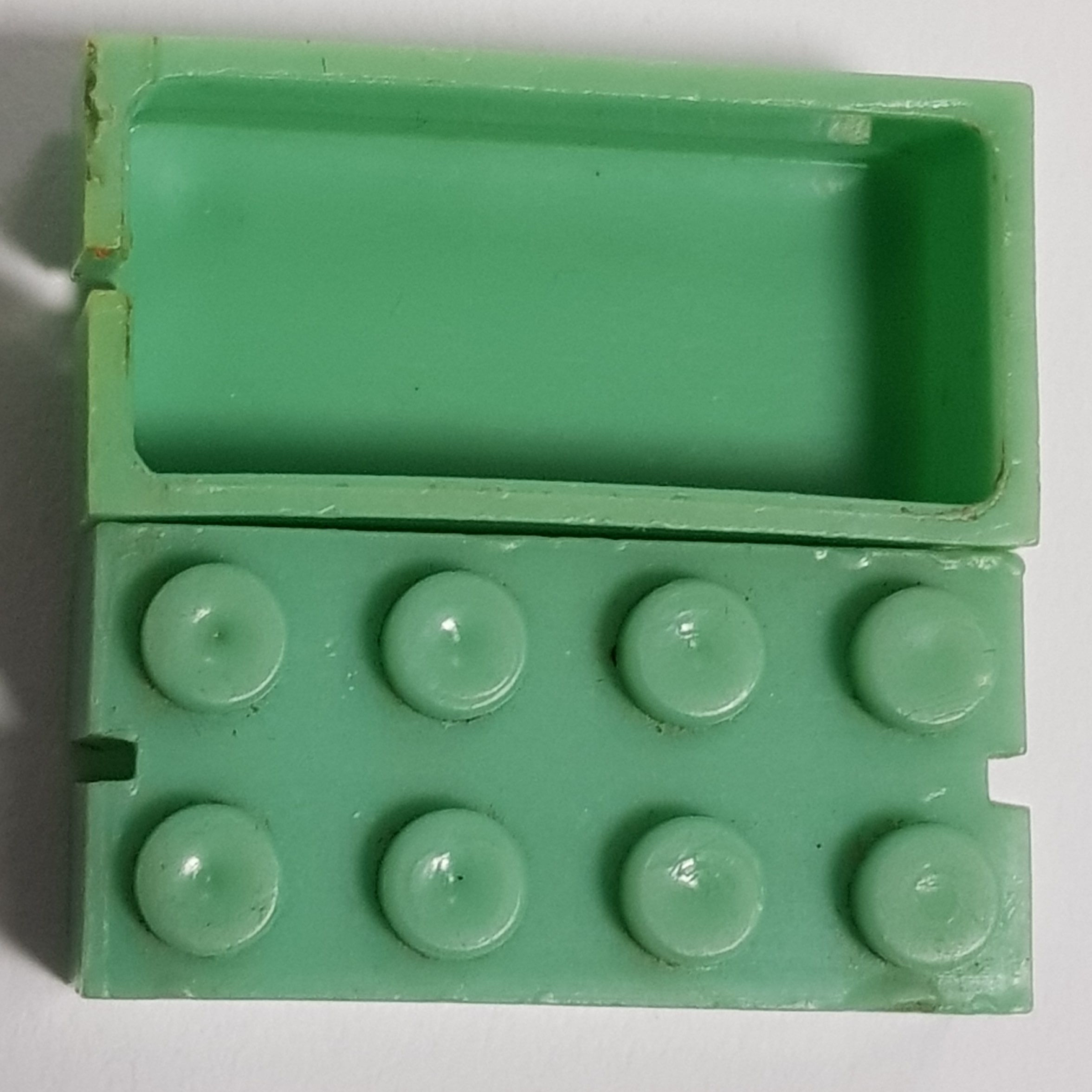 Mint green Norwegian LEGO ABB brick