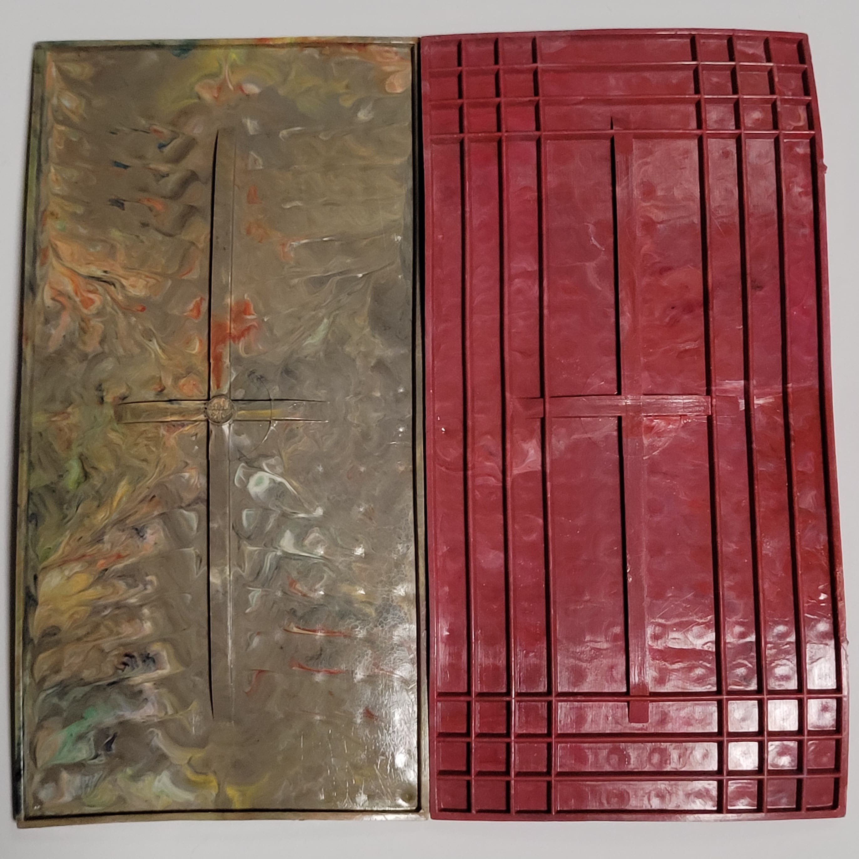 Thin Norwegian ABB LEGO baseplates