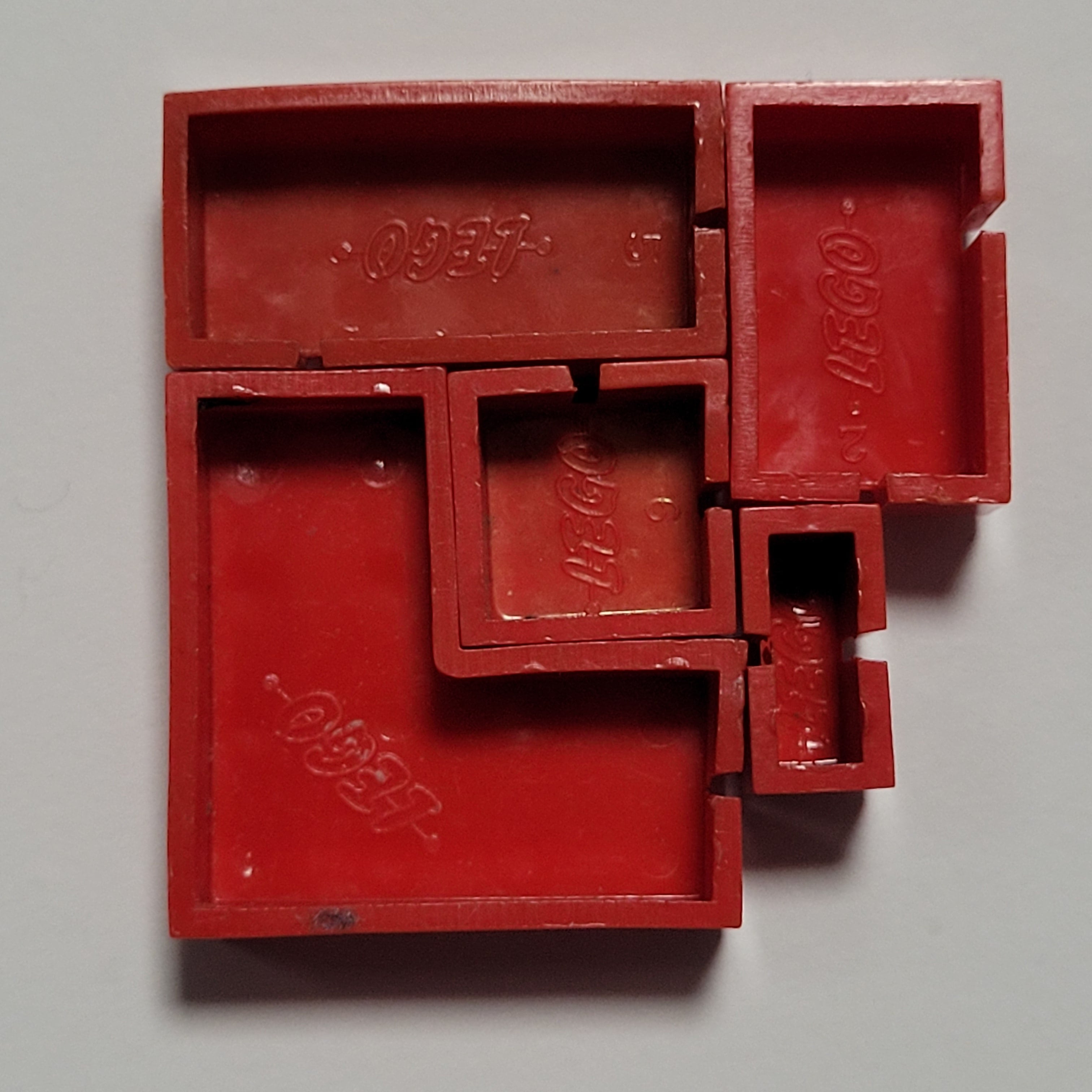 LEGO dogbone bricks